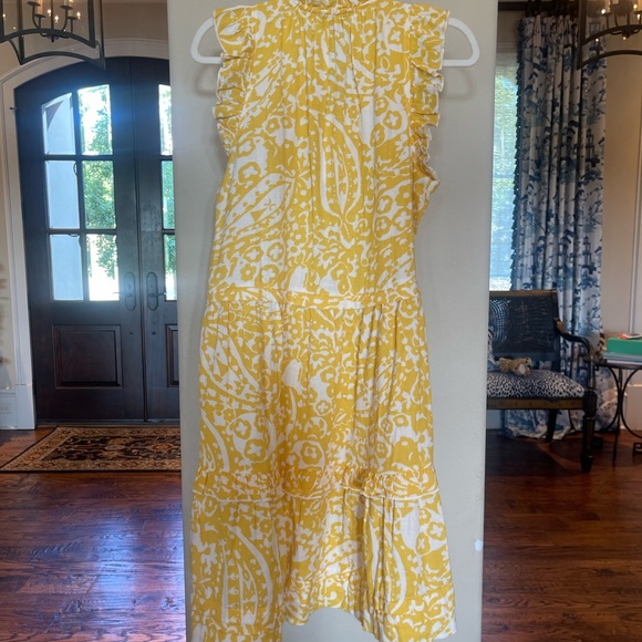 Me+Em yellow and white dress, size 10. - Picture 5 of 11